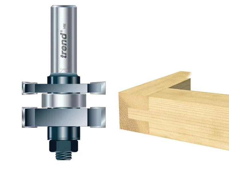 TREND 337 X 1/2 Tct Tongue & Groove Set 6.35Mm X 10.0Mm