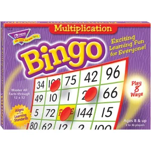 Trend Multiplication Bingo Learning Game