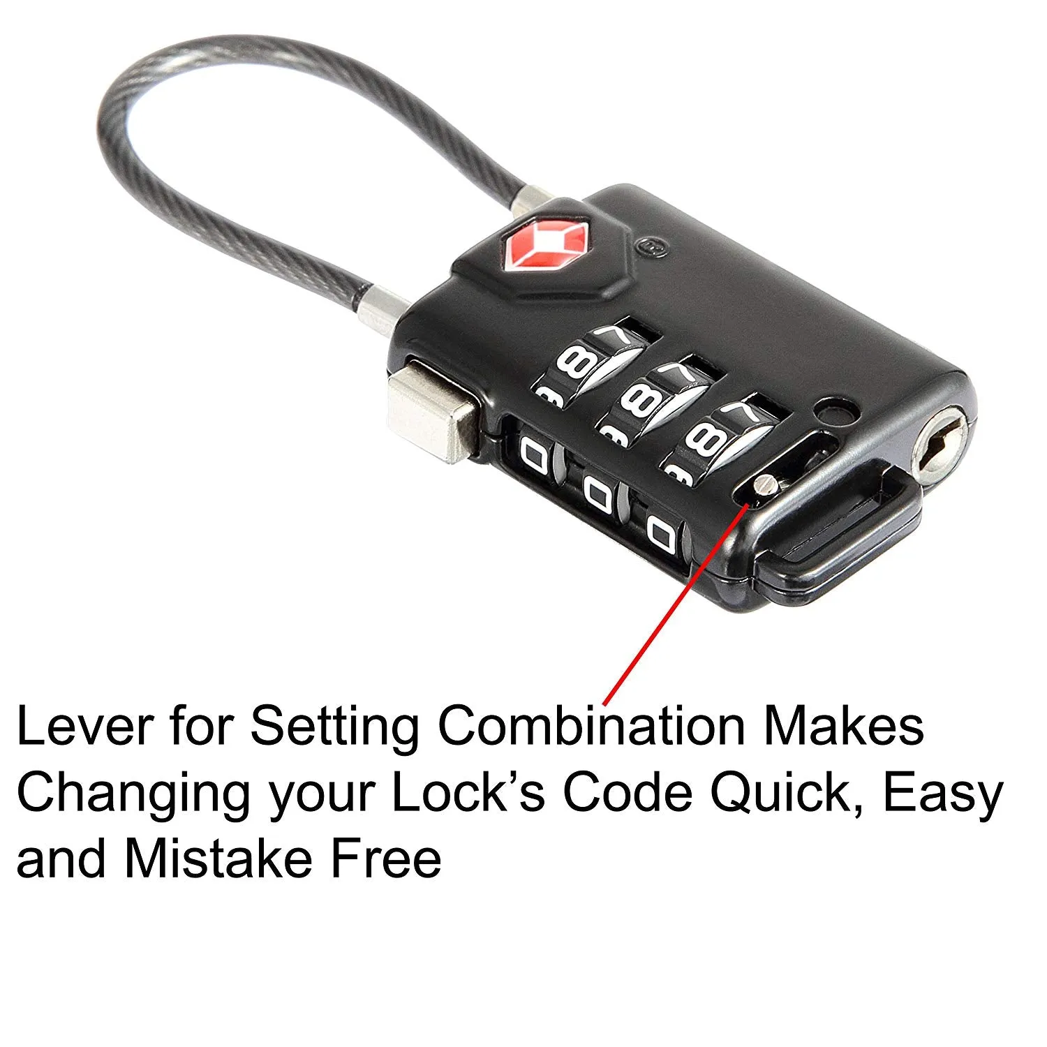 TSA Approved Cable Luggage Locks
