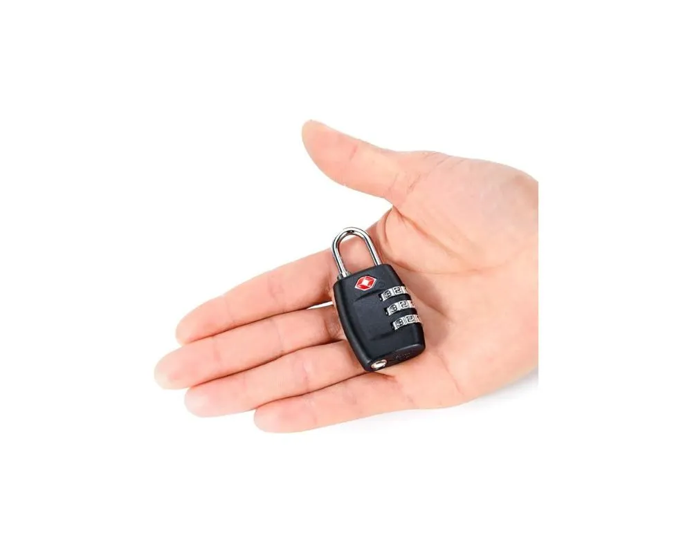 TSA Luggage Lock - 3 Digits: Lock in Safety