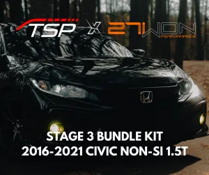 TSP x 27WON Stage 3 Bundle Kit for 2016  Honda Civic Non-Si 1.5T
