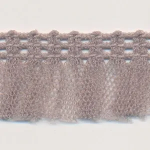 Tulle Frill Stretch #101 Reddish Gray