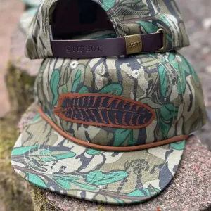 Turkey Feather Greenleaf Pinhoti Rope Hat