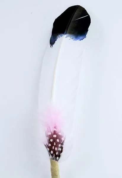 Turkey Quill Smudge Feather Love