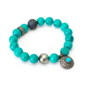 Turquoise Stretch Bracelet