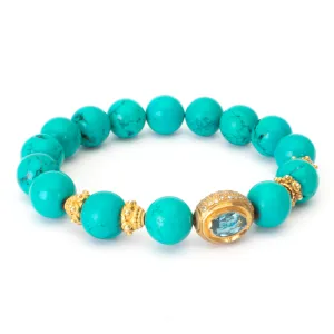Turquoise Stretch Bracelet