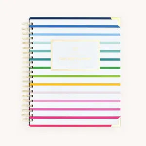 Undated Teacher Planner - Happy Stripe
