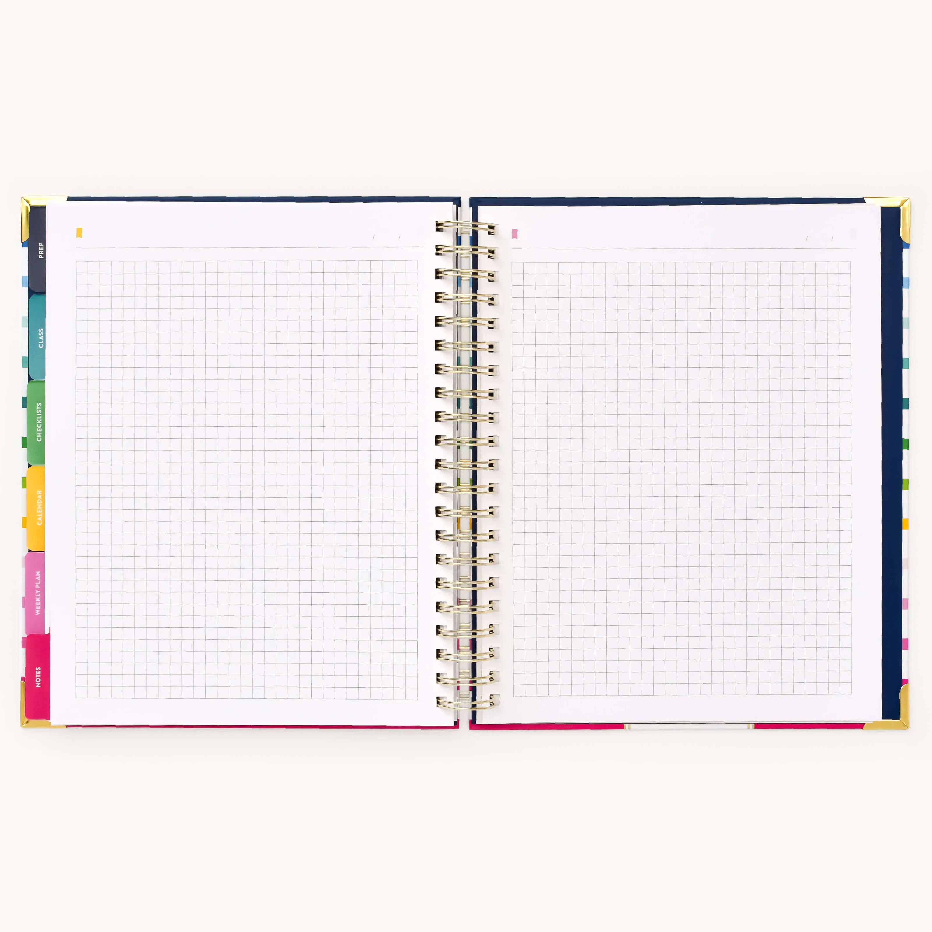 Undated Teacher Planner - Happy Stripe
