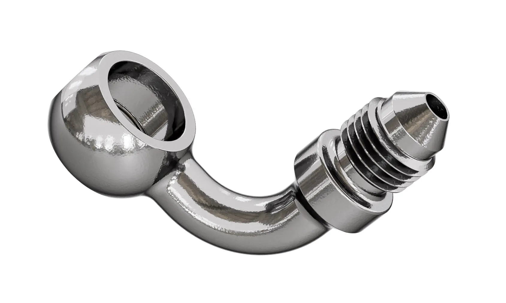V-TWIN UNIVERSAL BANJO ADAPTOR - 90°