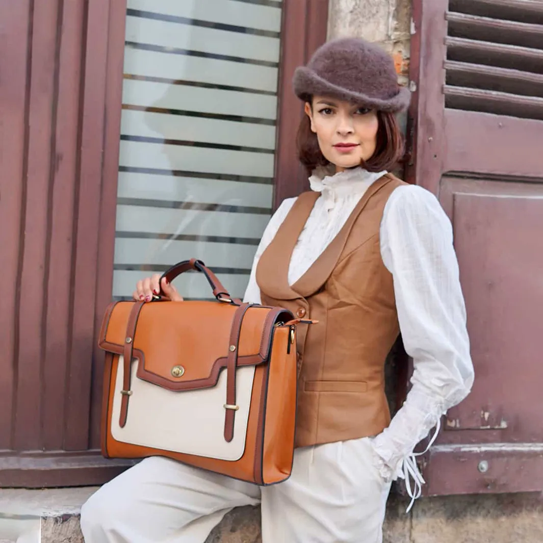 Vagie Vintage Briefcase