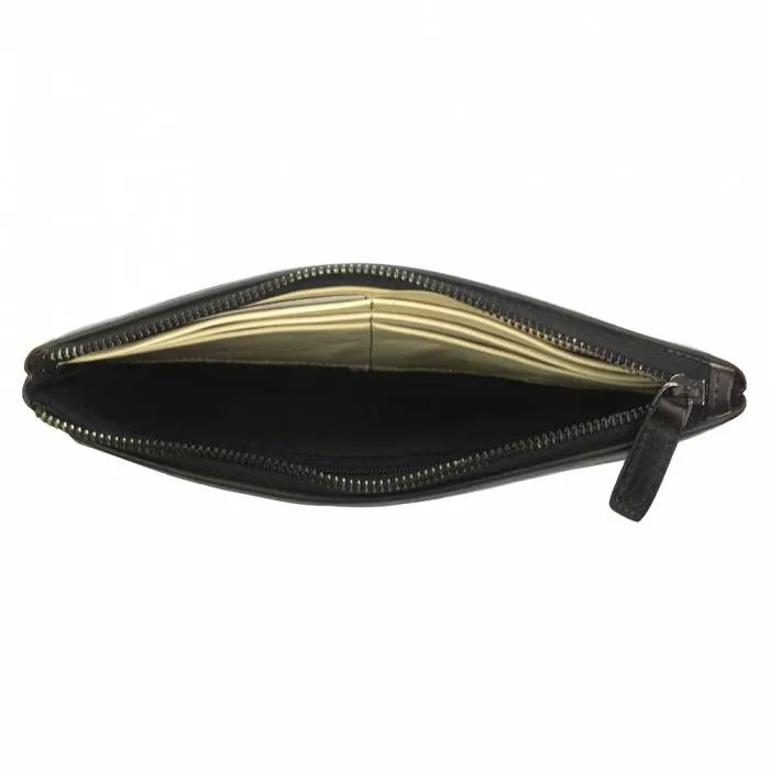 Versatile Long Wallet, Distressed Leather (Unisex)