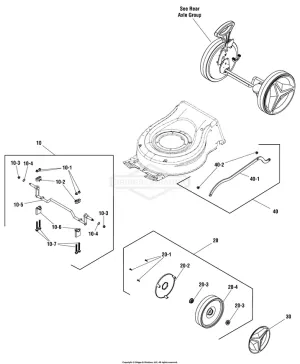 Victa Genuine Front Wheel Assy #CH87651A