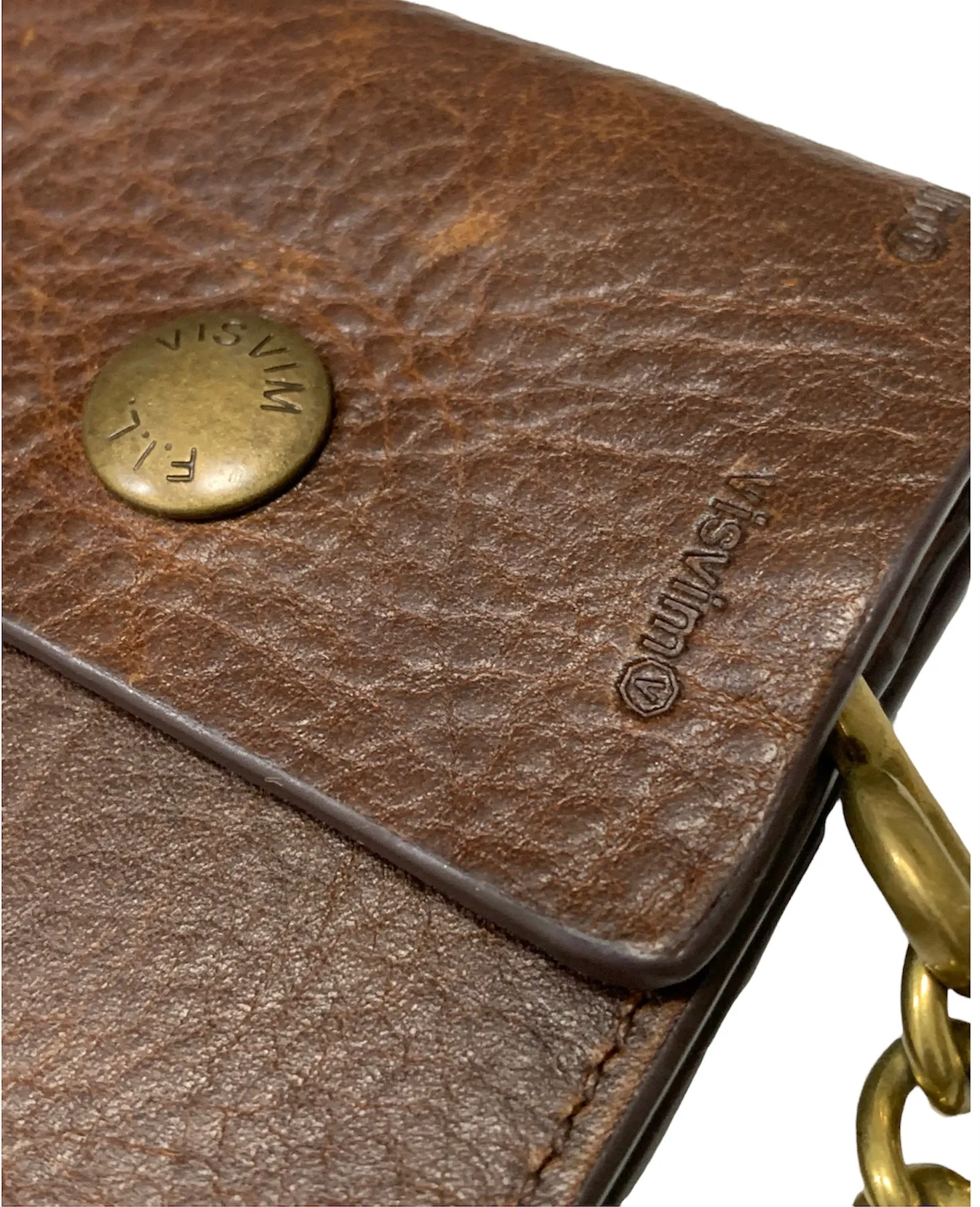 Visvim 15AW Veggie Leather Chain Wallet