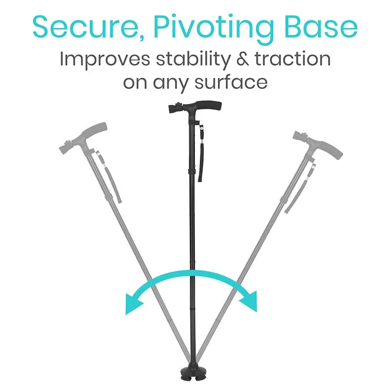 Vive LED Folding Cane
