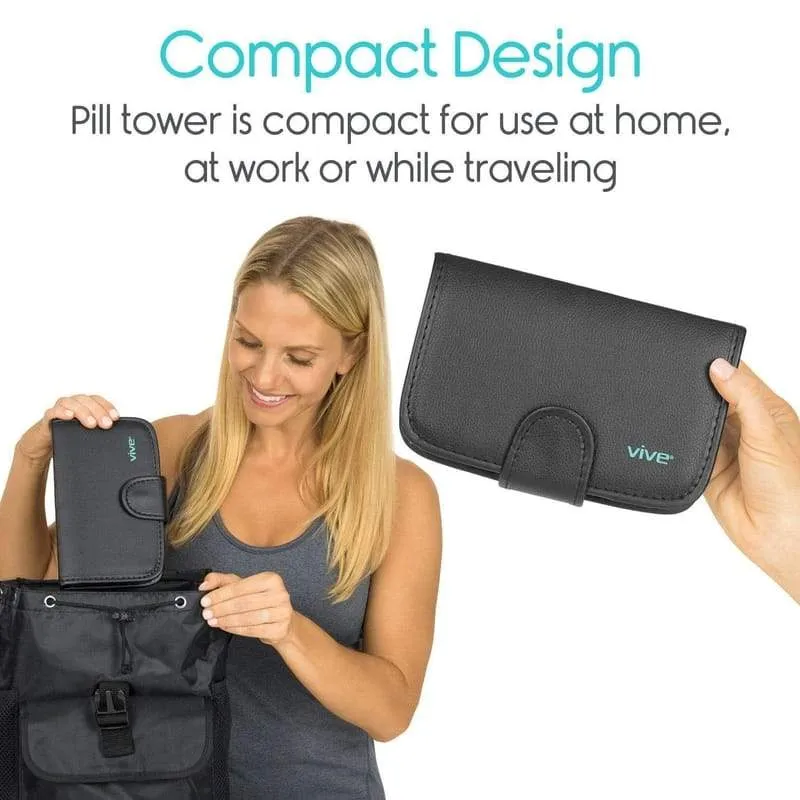 Vive Travel Pill Organizer