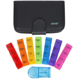 Vive Travel Pill Organizer