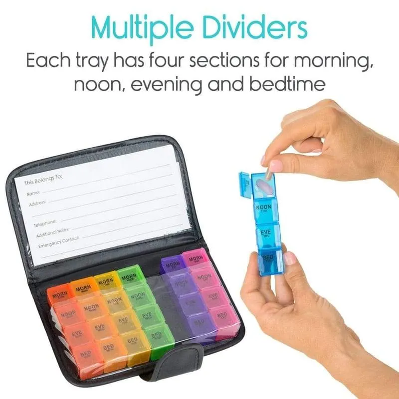 Vive Travel Pill Organizer