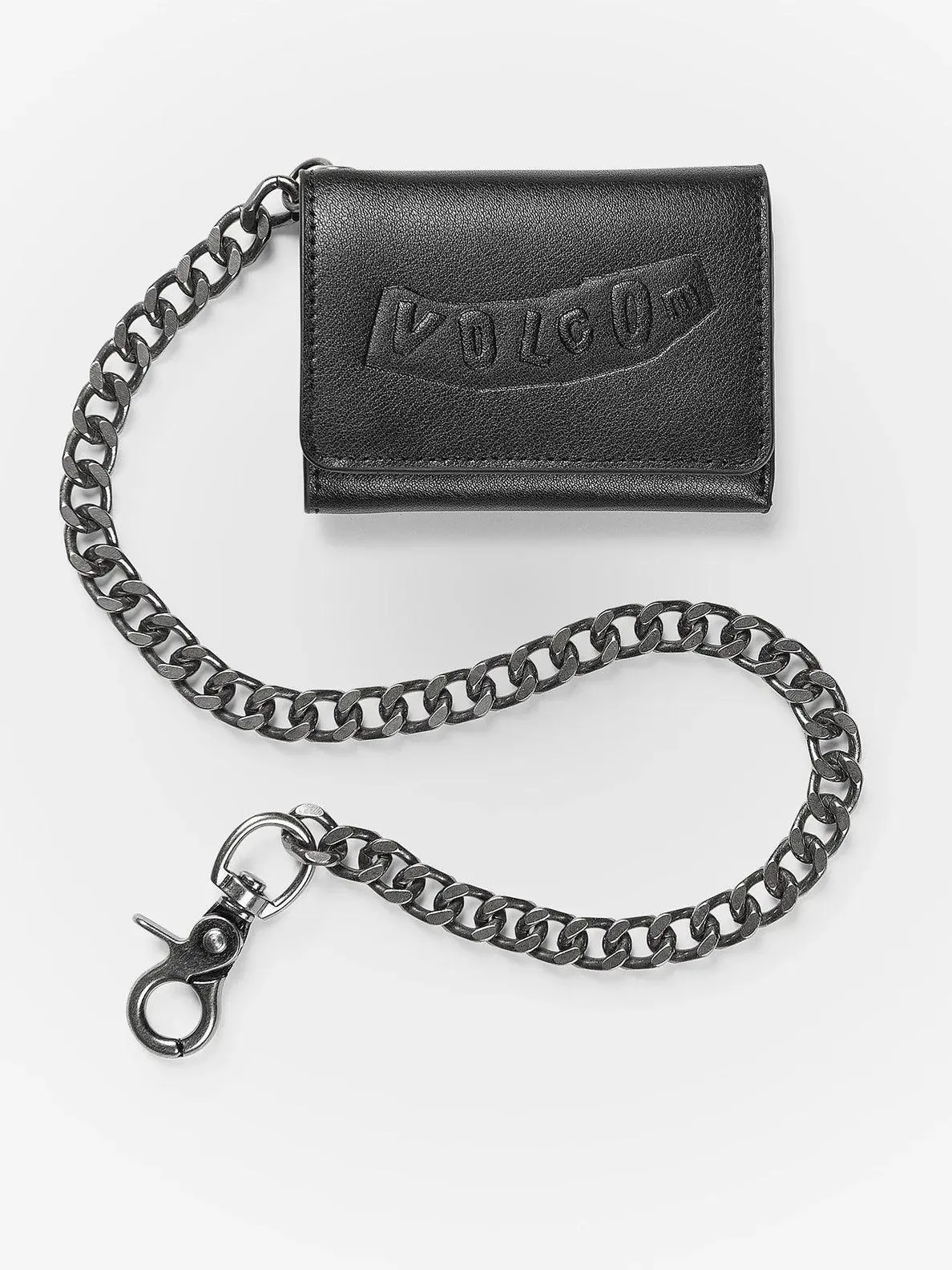 Volcom Pistol Leather Wallet Black
