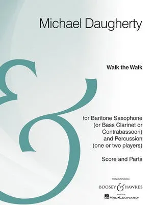 WALK THE WALK BARITONE SAX/PERCUSSION SC/PTS