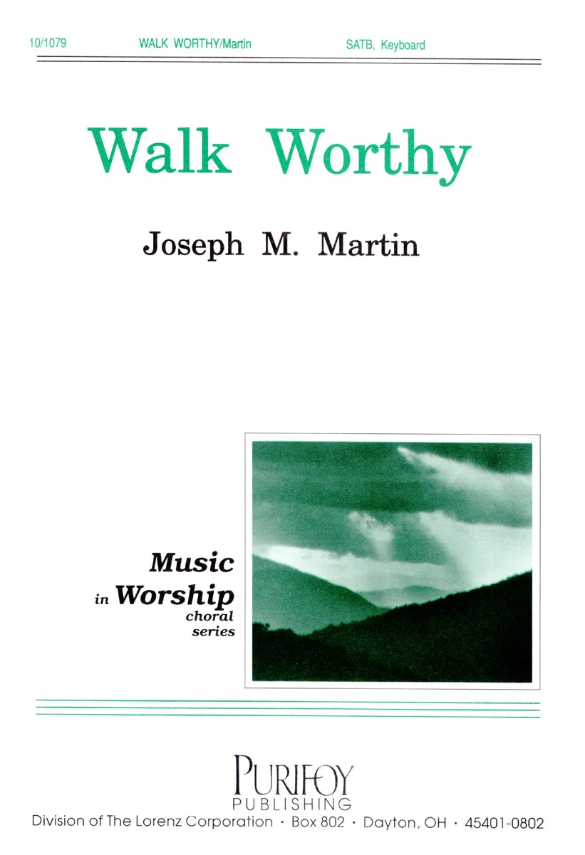Walk Worthy (SATB)