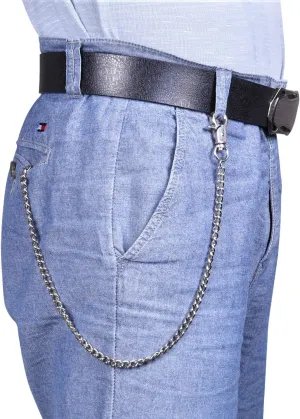 Wallet Chain 16 inch Pocket Keychain with 2 Keyrings