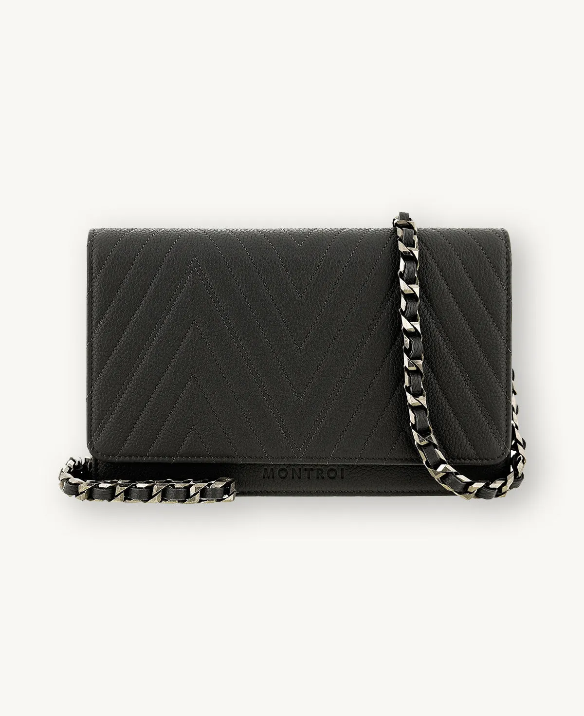 WALLET ON CHAIN BLACK