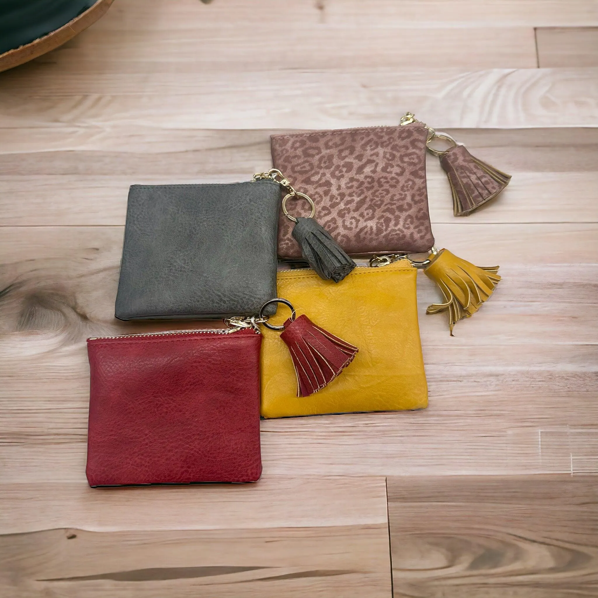 Wallet with Tassle - Options Available