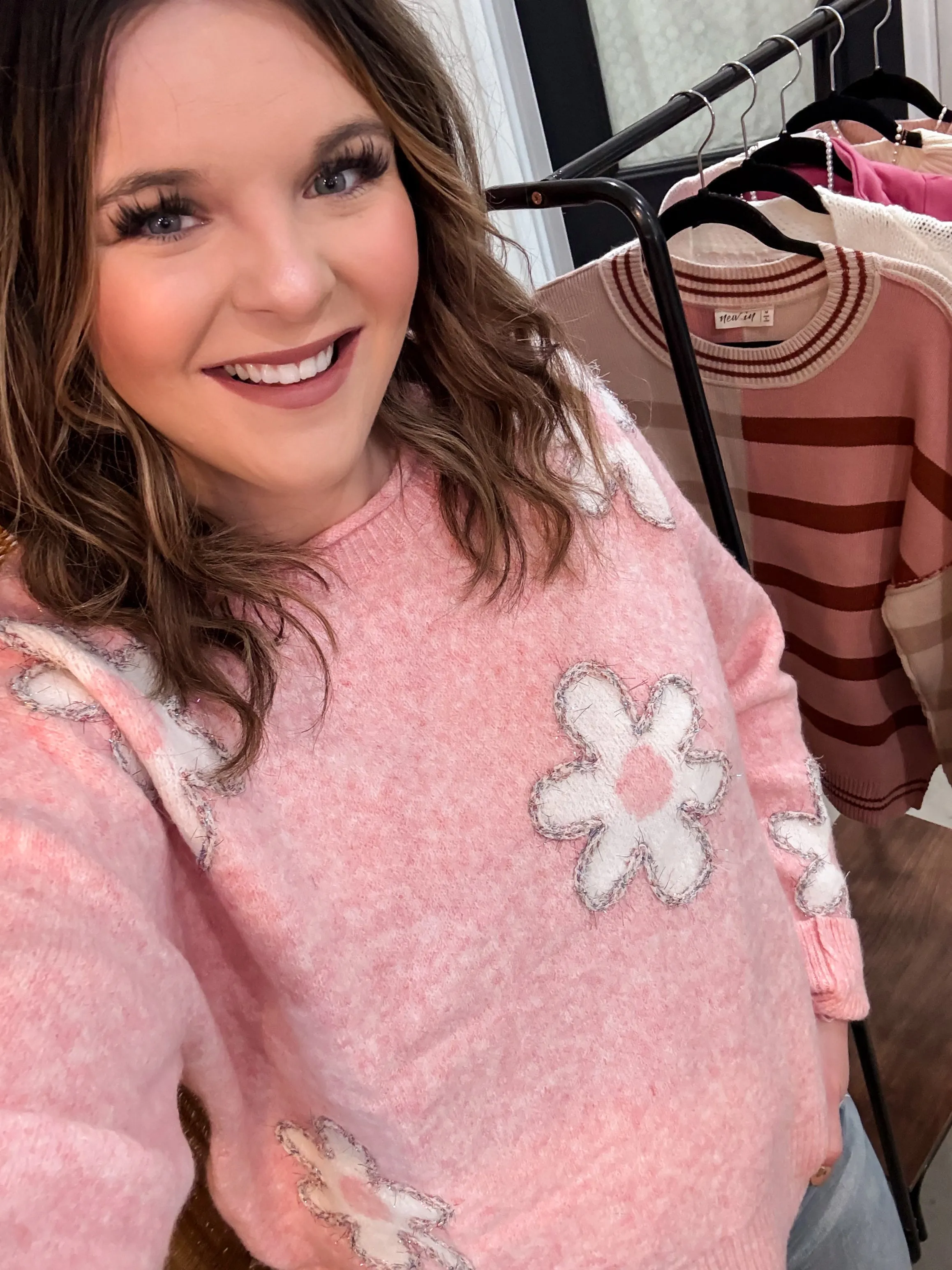 Wear It Out Floral Sweater
