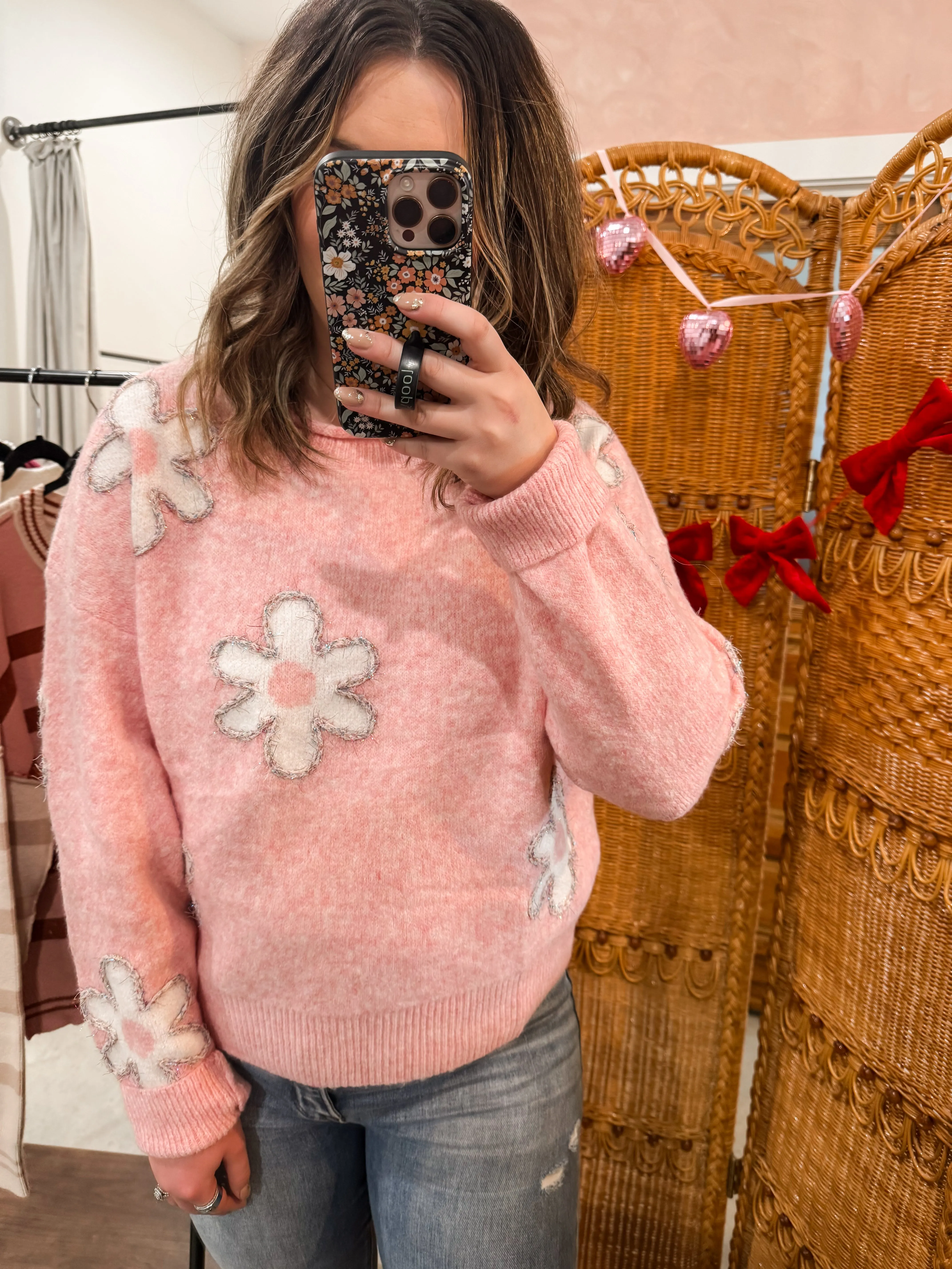 Wear It Out Floral Sweater