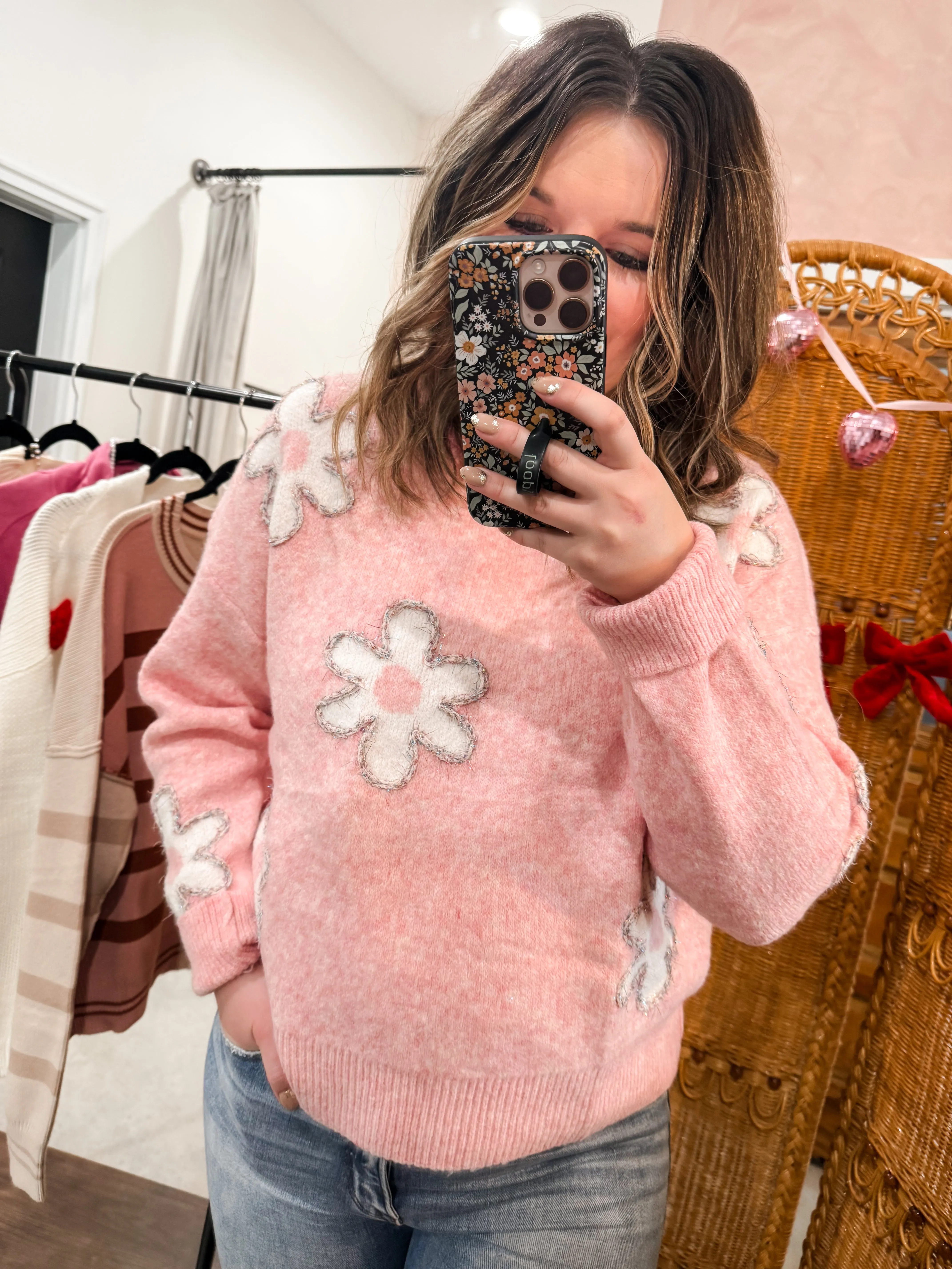Wear It Out Floral Sweater
