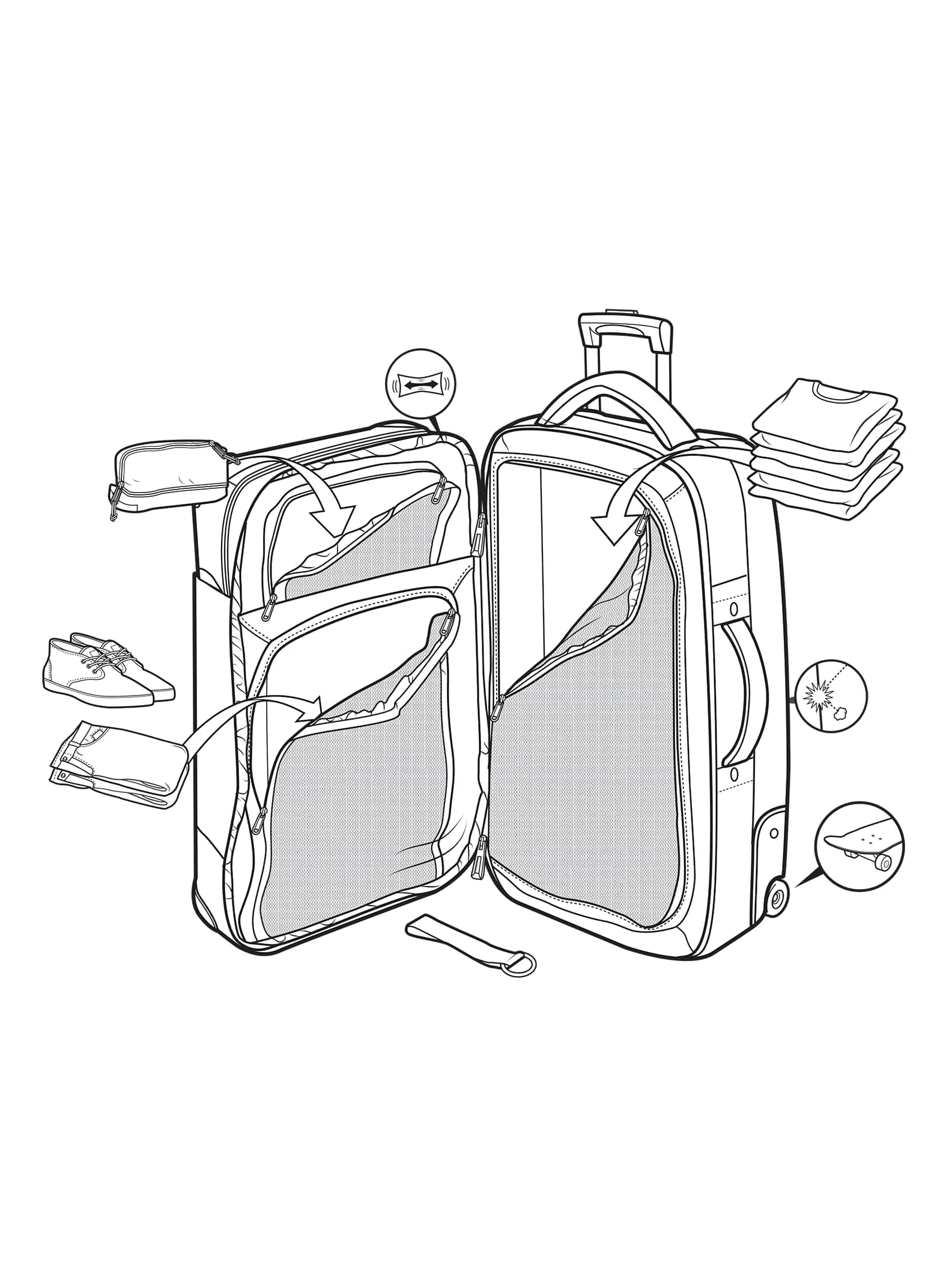 Wheelie Sub 116L Travel Bag 2022