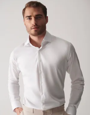 White Stretch Shirt