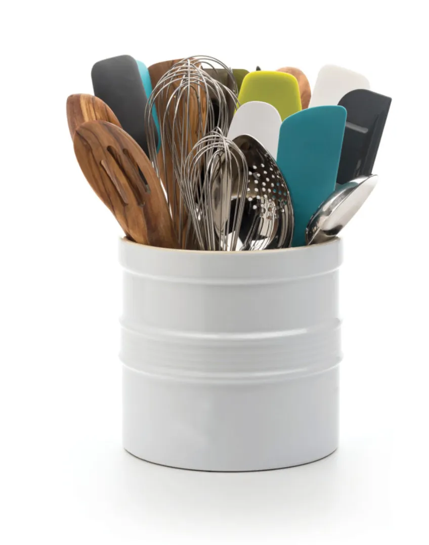 White Tool Crock