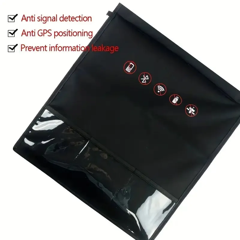 Wild West 1pc Anti-Theft Signal Shielding Pouch - Mobile & Car Key Protector Bag