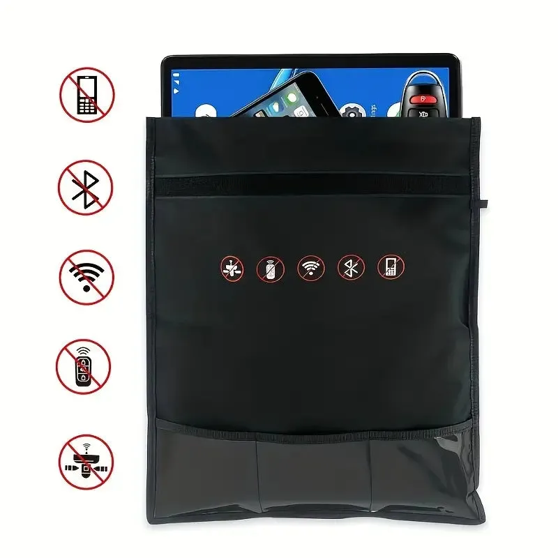 Wild West 1pc Anti-Theft Signal Shielding Pouch - Mobile & Car Key Protector Bag