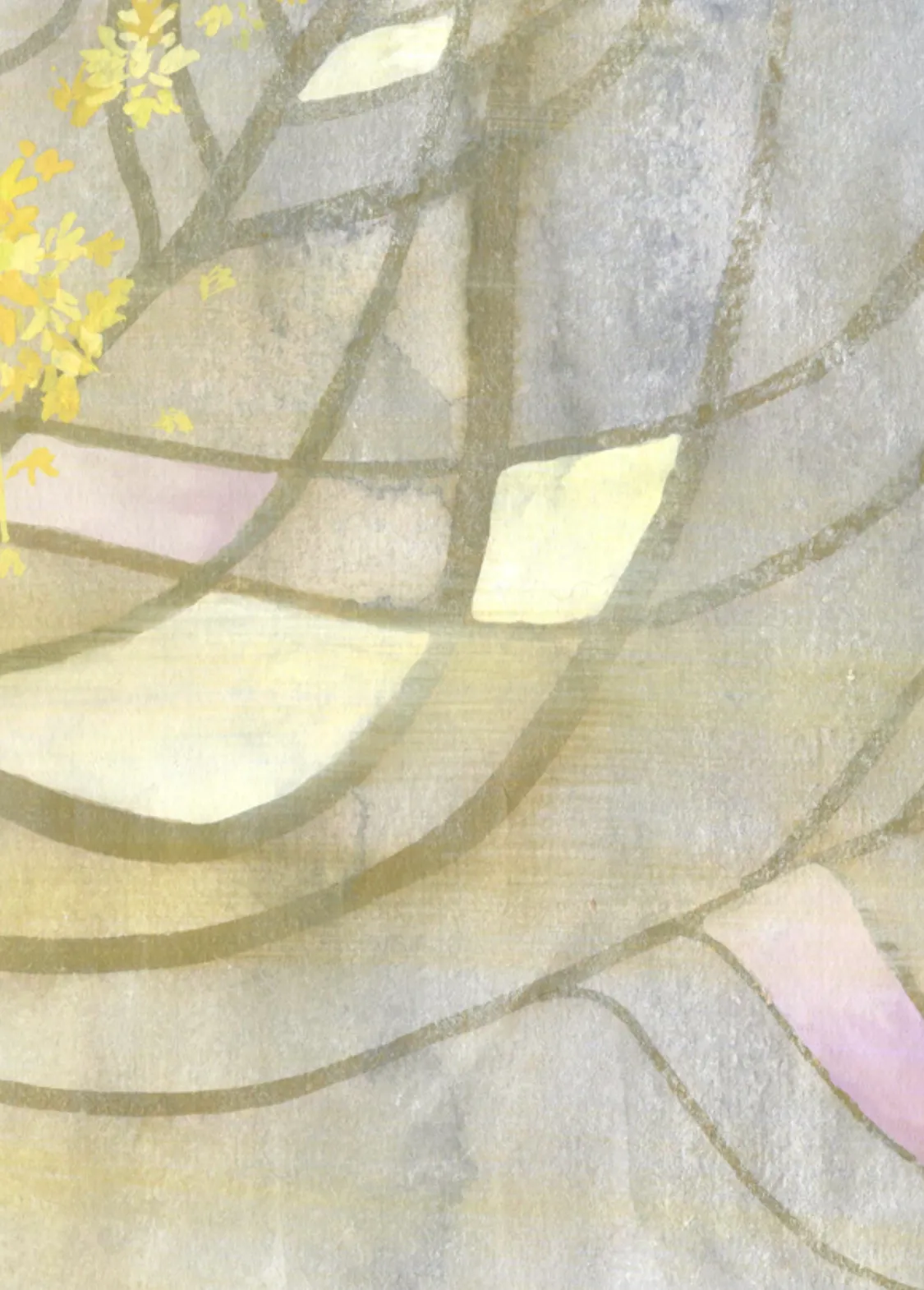 Wind Blown — Study  - Small Abstract Landscape