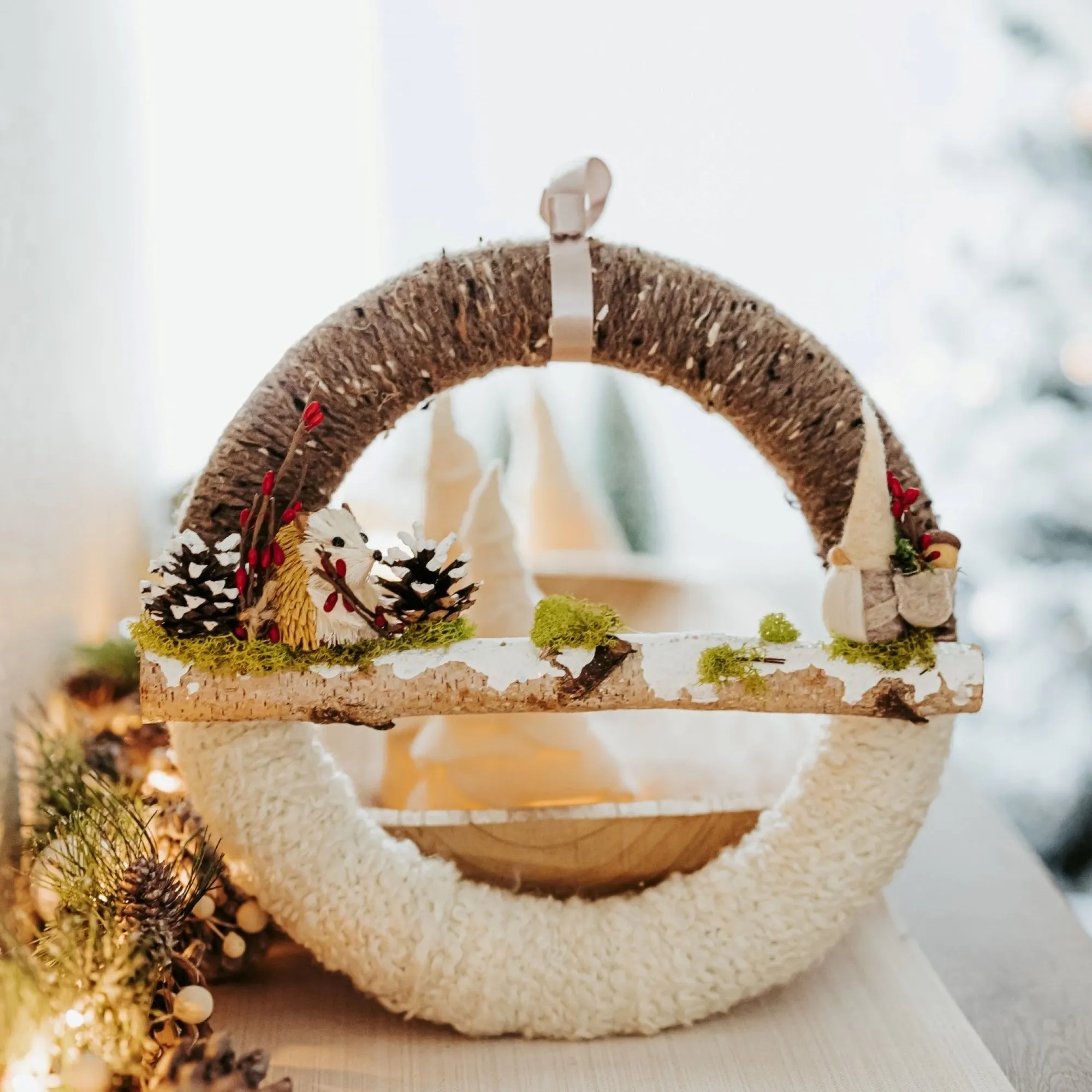 Winter's Morning Wreath