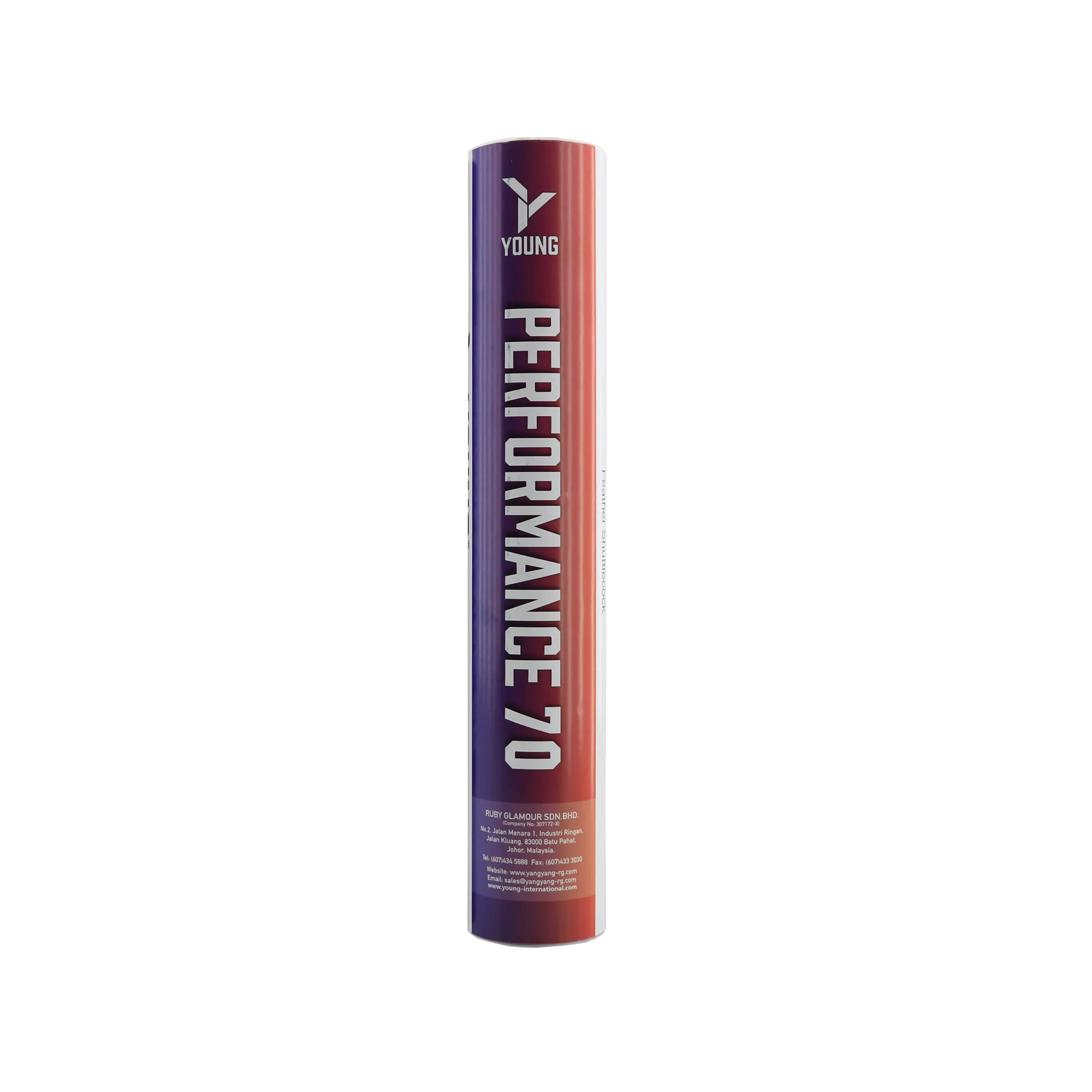 YangYang Performance 70 Feather shuttlecock speed 78 - Available end of Feb