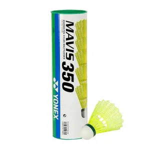 Yonex Mavis 350 Nylon Shuttlecock -Yellow