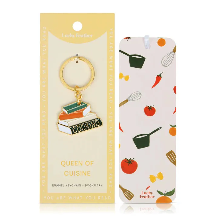 'You are what you read' Bookmark   Keychain Set