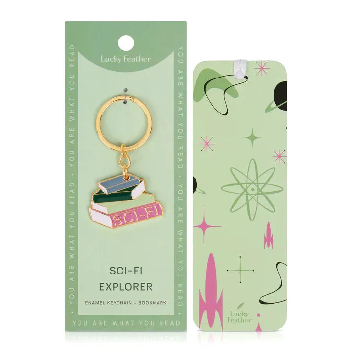 'You are what you read' Bookmark   Keychain Set