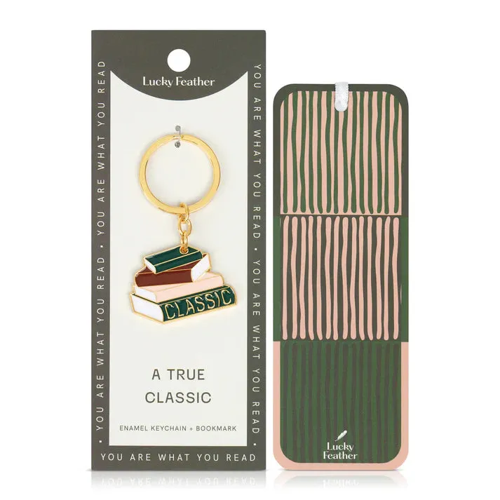 'You are what you read' Bookmark   Keychain Set