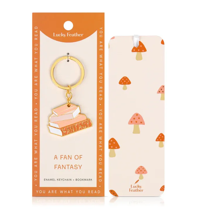 'You are what you read' Bookmark   Keychain Set