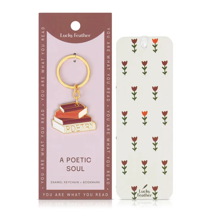 'You are what you read' Bookmark   Keychain Set