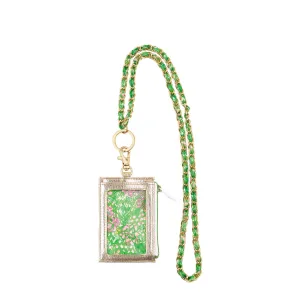 Zip ID Lanyard (Lime Feeling Good)