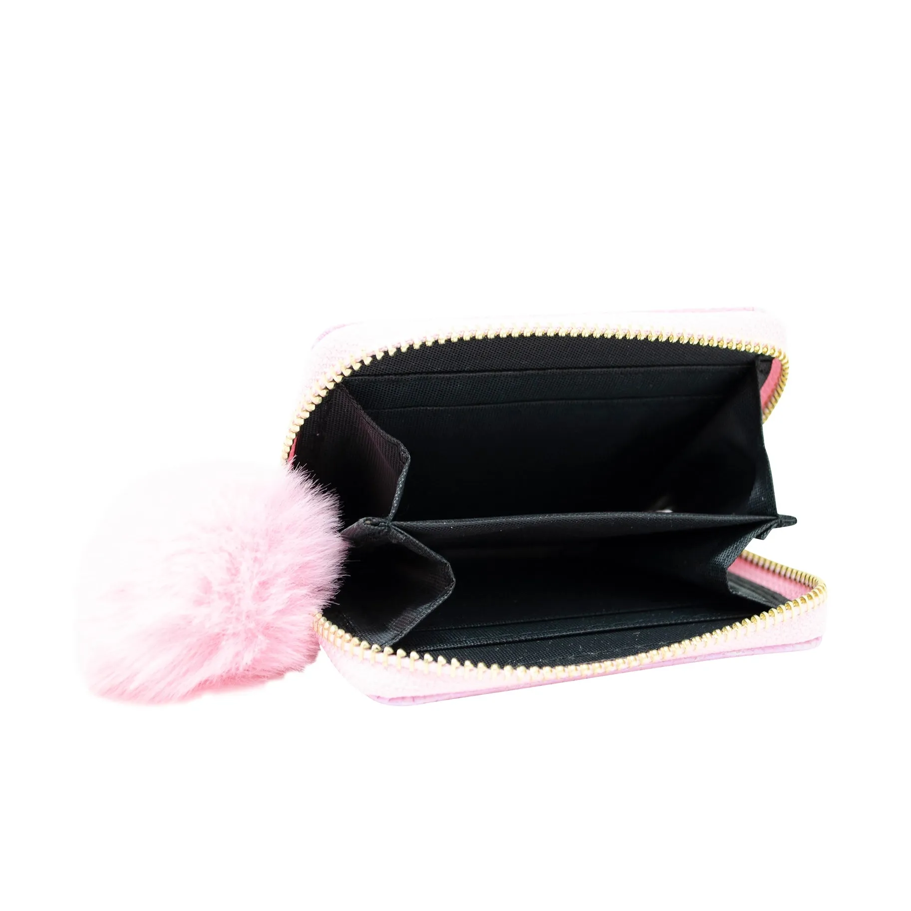 Zomi Gems Shiny Wave Kids Wallet - Pink
